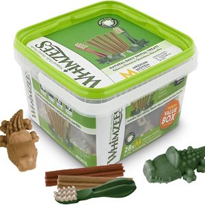 WHIMZEES Variety Box Mixed Shapes, Natural and Grain Free Dog Chews